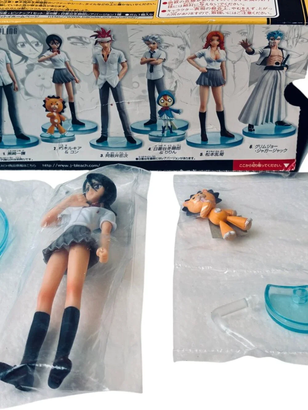 Anime Bleach The Styling Rukia Kuchiki Kon Figure 2007 Bandai Japan